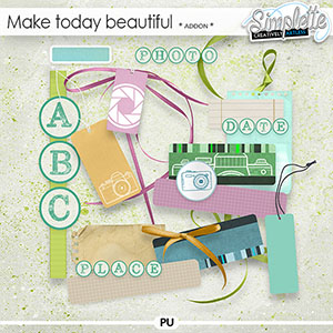 Make today beautiful (addon) by Simplette