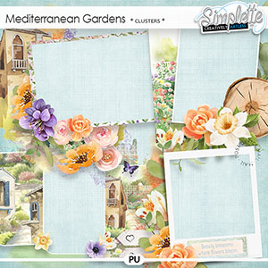 Mediterranean Gardens (clusters) by Simplette