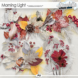 Morning Light (embellishments) by Simplette