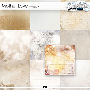 Mother Love (papers) by Simplette