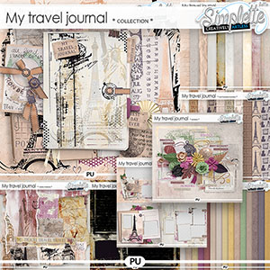 My Travel Journal (collection) by Simplette | Oscraps