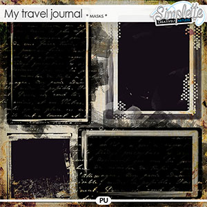 My Travel Journal (masks) by Simplette | Oscraps