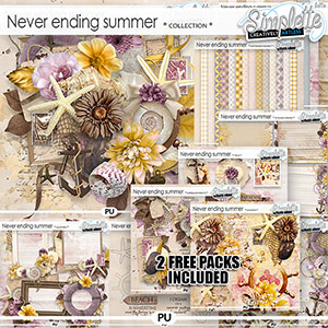 Never ending summer (collection with TWO FREEBIES) by Simplette