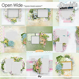 Open wide (quick pages album) by Simplette