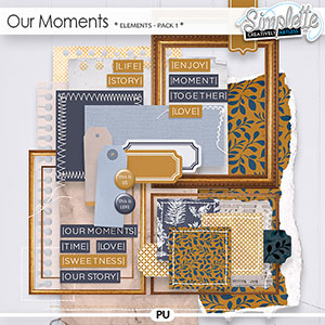 Our Moments (elements - pack 1) by Simplette