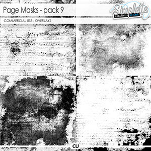 Page masks (CU) pack 9