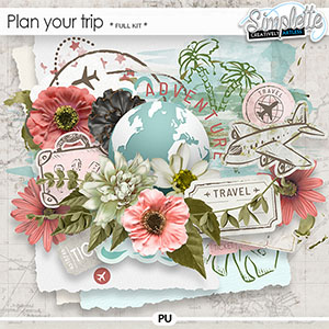 Plan your trip (full kit) by Simplette