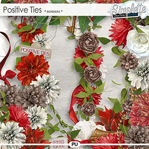 Positive Ties (borders) by Simplette