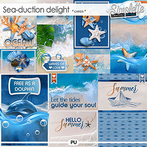 Sea-duction delight (cards) by Simplette
