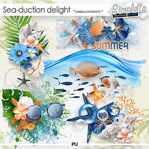 Sea-duction delight (embellishments) by Simplette