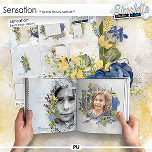 Sensation (quick pages album) by Simplette