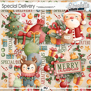 Special Delivery (embellishments) by Simplette