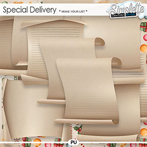 Special Delivery (make your list) by Simplette