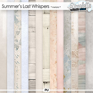Summer's Last Whispers (papers) by Simplette