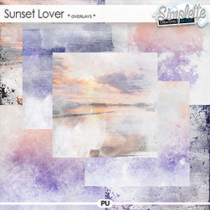 Sunset Lover (overlays) by Simplette | Oscraps