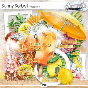 Sunny Sorbet (full kit) by Simplette