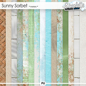 Sunny Sorbet (papers) by Simplette