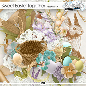 Sweet Easter Together (elements) by Simplette