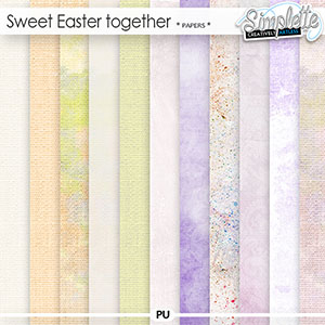 Sweet Easter Together (papers) by Simplette