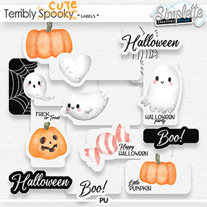 Terribly Cute (labels) by Simplette