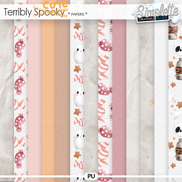Terribly Cute (papers) by Simplette