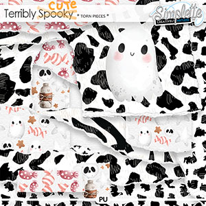 Terribly Cute (torn pieces) by Simplette