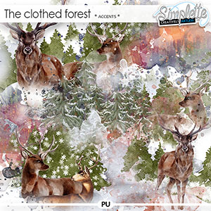 The clothed Forest (accents) by Simplette