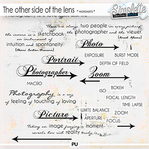 The other side of the lens (wordarts) by Simplette