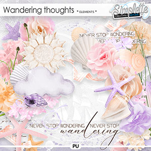 Wandering Thoughts (elements) by Simplette
