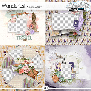 Wanderlust (quick pages) by Simplette