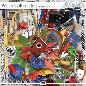 We are all crafters (MEGA KIT) by Simplette