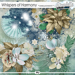 Whispers of Harmony (embellishments) by Simplette