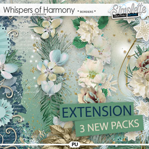 Whispers of Harmony (borders) by Simplette