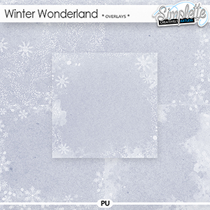 Winter Wonderland (overlays) by Simplette | Oscraps