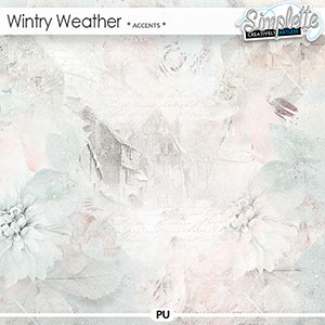 Wintry Weather (accents) by Simplette | Oscraps