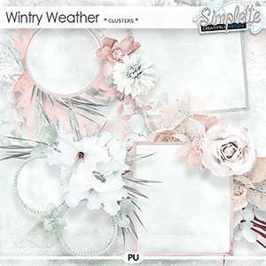 Wintry Weather (clusters) by Simplette | Oscraps