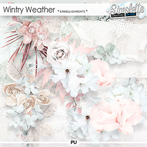 Wintry Weather (embellishments) by Simplette | Oscraps