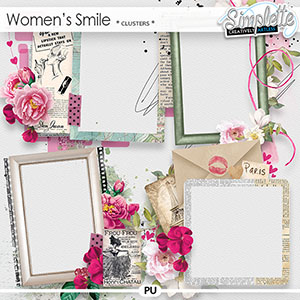 Women's Smile (clusters) by Simplette