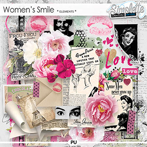 Women's Smile (elements) by Simplette