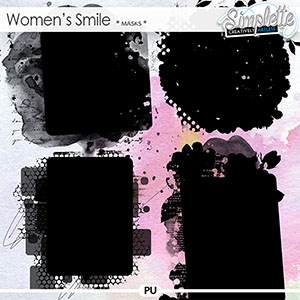 Women's Smile (masks) by Simplette