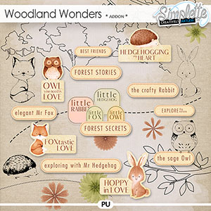 Woodland Wonders (addon) by Simplette