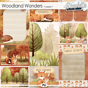 Woodland Wonders (cards) by Simplette