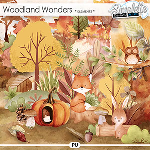 Woodland Wonders (elements) by Simplette