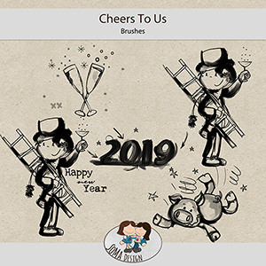 SoMa Design: Cheers To Us - Brushes