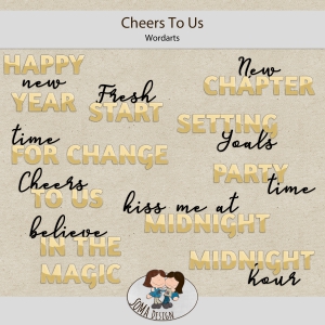 SoMa Design: Cheers To Us - WordArts