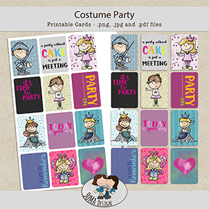 SoMa Design: Costume Party - Cards