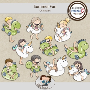 SoMaDesign: Summer Fun - Characters