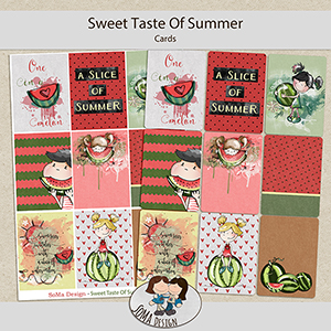 SoMa Design: Sweet Taste Of Summer - Cards