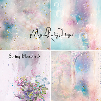 Spring Blossom 3 by MagicalReality Designs 