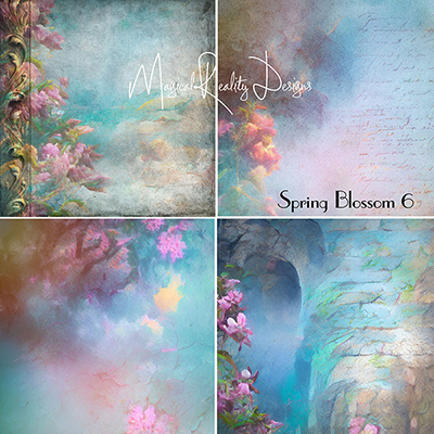 Spring Blossom 6 by MagicalReality Designs 